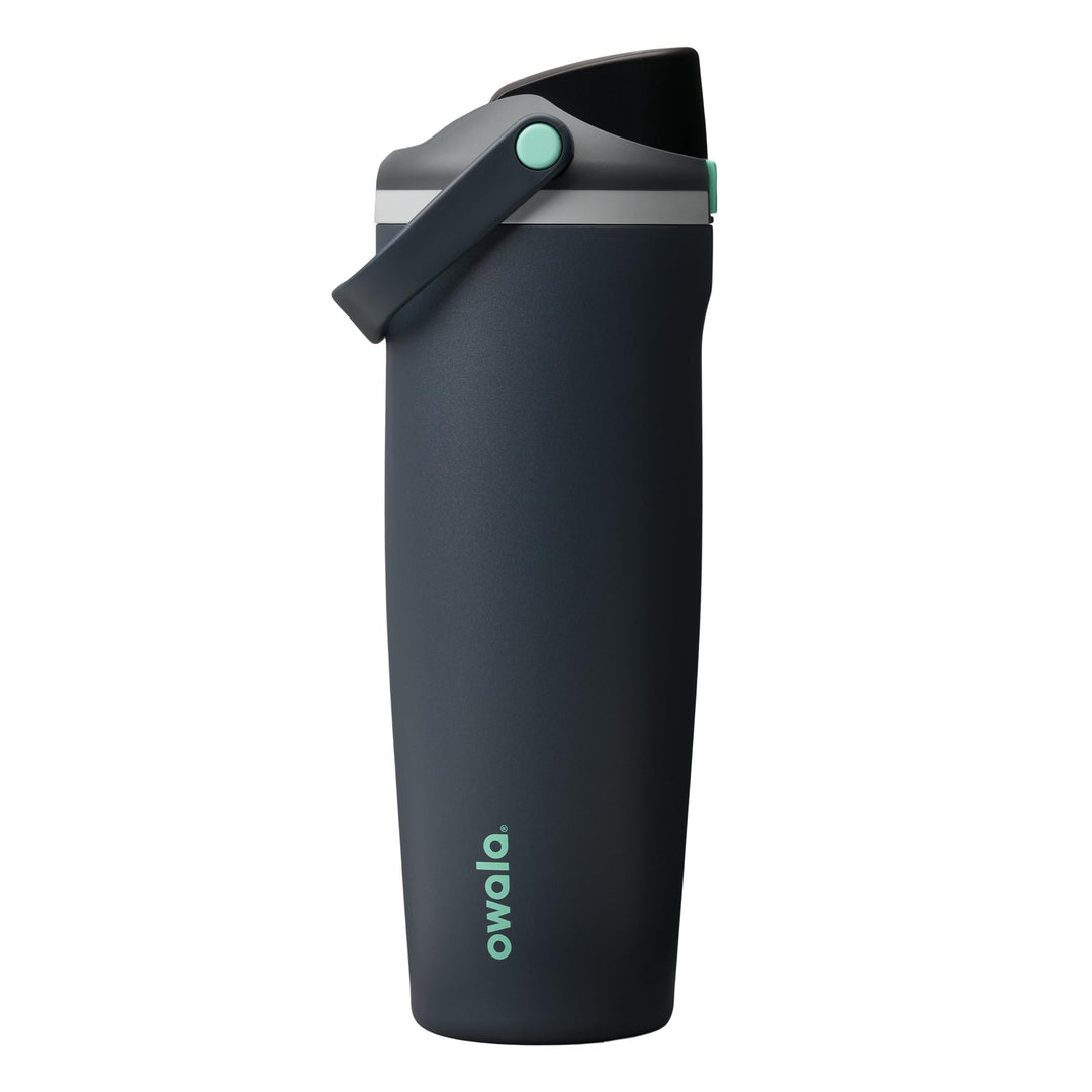 Owala FreeSip Sway Isolierte Edelstahl Trinkflasche mit Strohhalm und 2‑in‑1‑Trinköffnung, 890ml, in