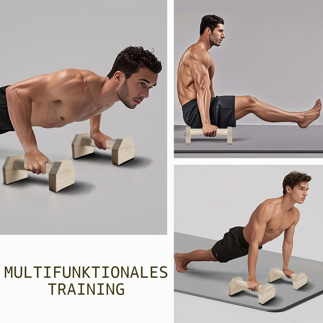 Parallettes Bars, Liegestützständer für Handstände, Planche Dips, Calisthenics, Krafttraining Parall