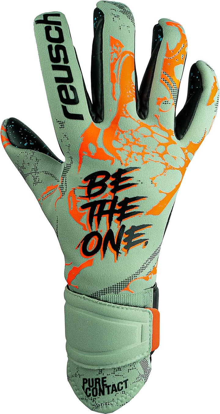 Reusch Unisex – Erwachsene Torwarthandschuhe Pure Contact Fusion mit Hervorragendem Grip und Innenna