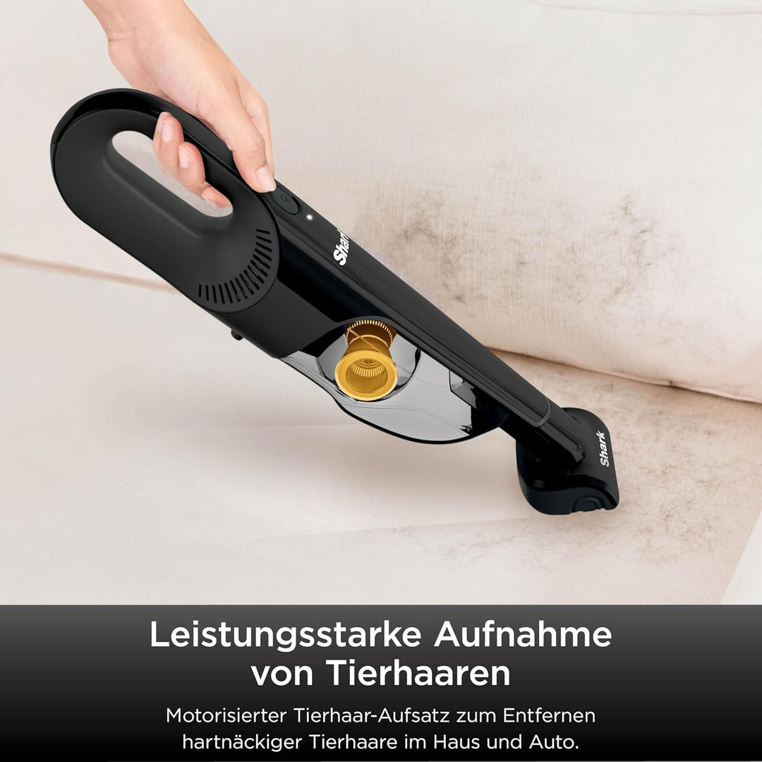 Shark HandVac kabelloser Handstaubsauger [CH950EUT], Modell für Haustierbesitzer, kabelloser Staubsa