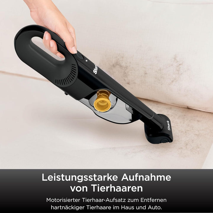 Shark HandVac kabelloser Handstaubsauger [CH950EUT], Modell für Haustierbesitzer, kabelloser Staubsa