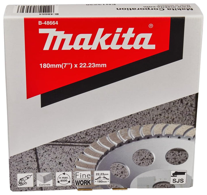 Makita Komschijf Diam Fijn 180 x 22 mm B-48664