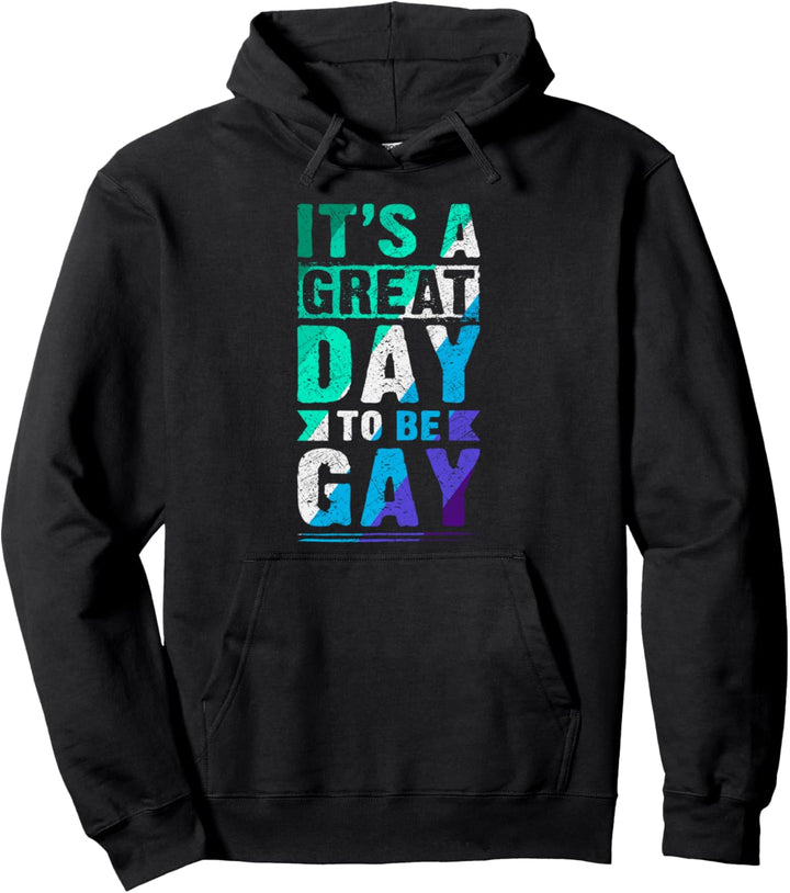 LGBT Spruch, Gay Männer Flaggenfarben, Pride Pullover Hoodie