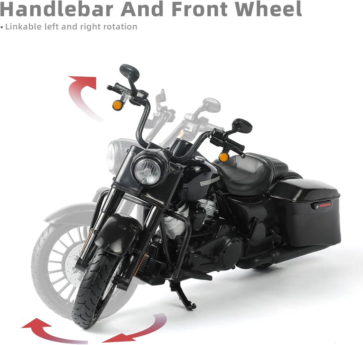 Motorradspielzeug kompatibel für Harley Davidson 1:12 Mini Motorradmodell Dascast Moto für 5-7 Zoll