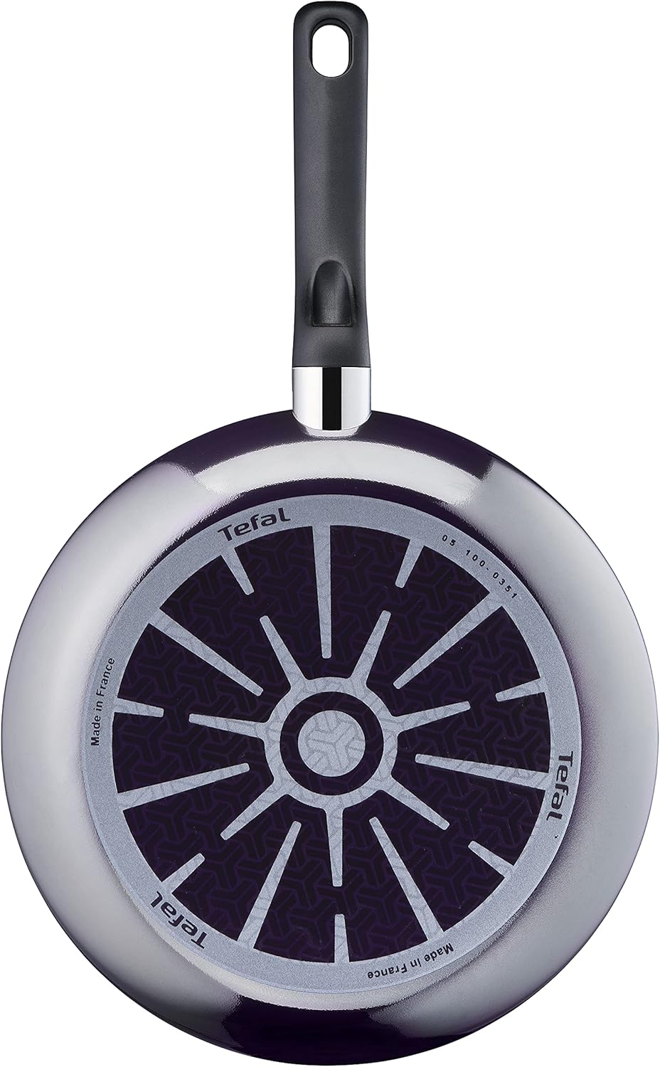 Tefal D52602 Resist Bratpfanne 20 cm | sichere Titanium Antihaftversiegelung | Thermo-Signal Tempera