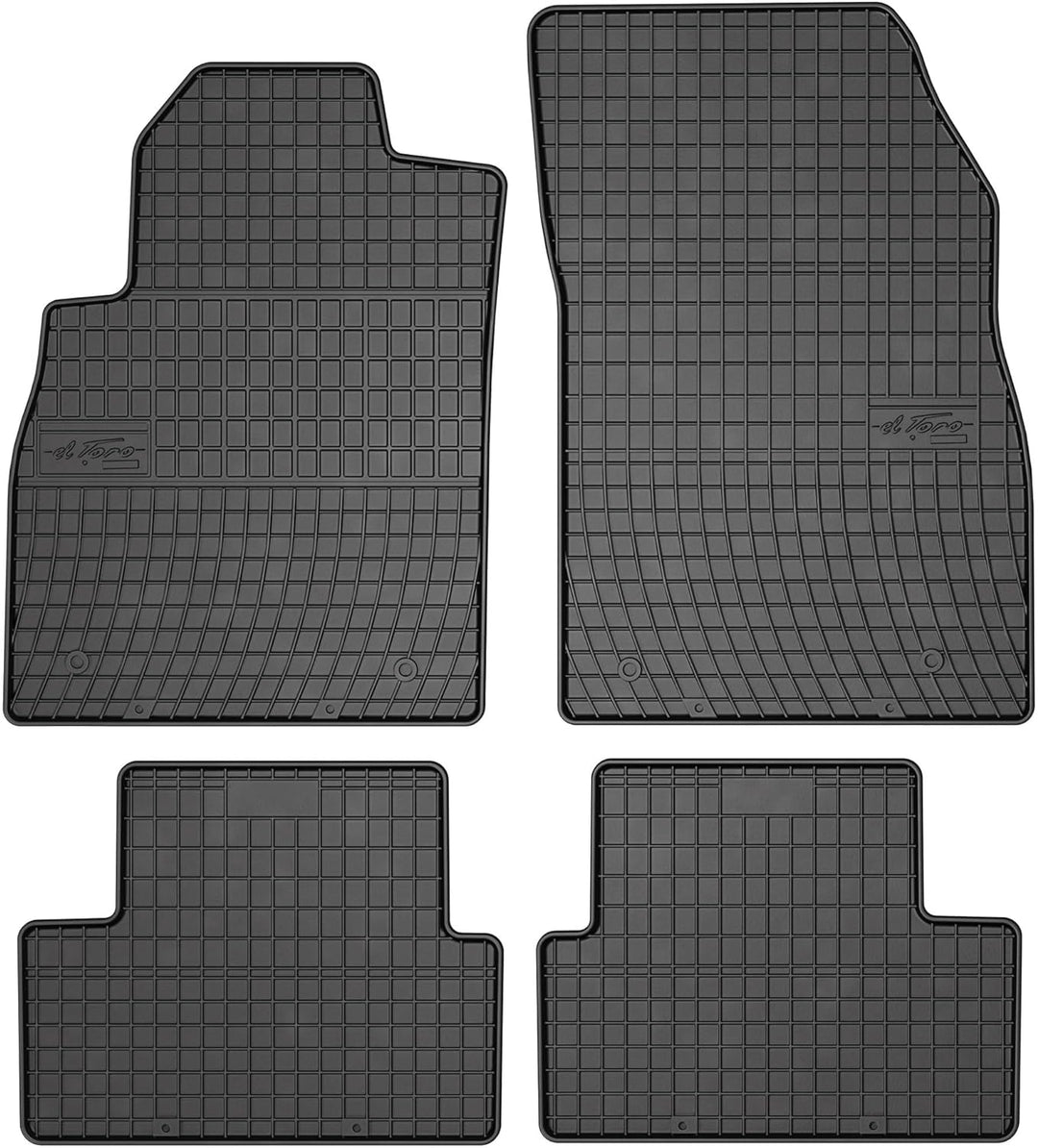 SMK Gummimatten auto fussmatten Satz für Chevrolet Cruze I 2008-2016 Erleben Sie einen neuen Standar