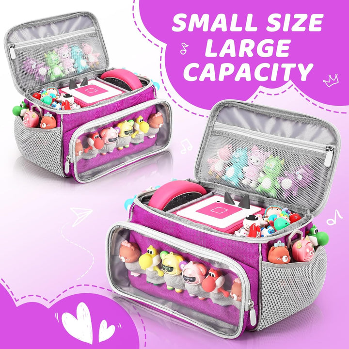 Tragetasche Hülle für Tonies Toniebox Starter Set und Tonies Figur, Kopfhörer, Ladestation und Sonst