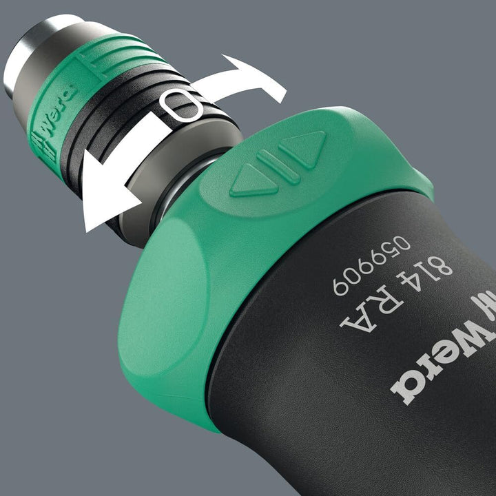 Wera 05051536001 Kraftform Kompakt Pistol RA-R 2, 13-teilig, Kraftform Kompakt Pistol RA-R 2
