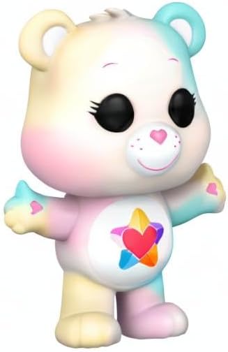 Funko Pop! Animation: CB40- True Heart Bear - Transluzent CH - Care Bears - Vinyl-Sammelfigur - Gesc