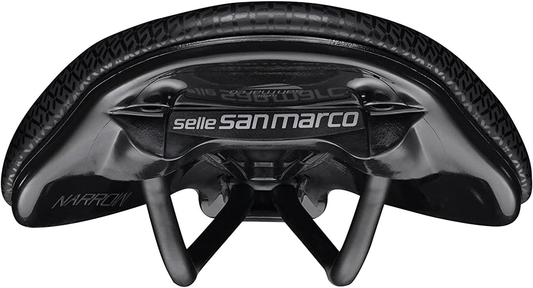 Selle San Marco Unisex – Erwachsene Shortfit 2.0 Comforto-fit Dynamic Sattel, S Schwarz