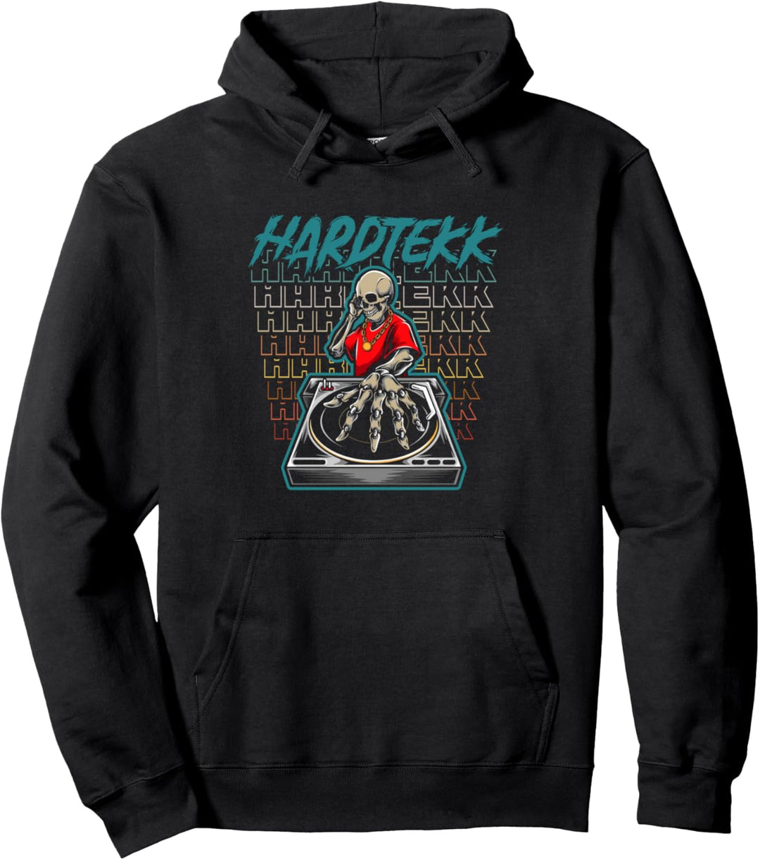 Rave Gabber House DJ - EDM Raver Techno Hardtekk Pullover Hoodie