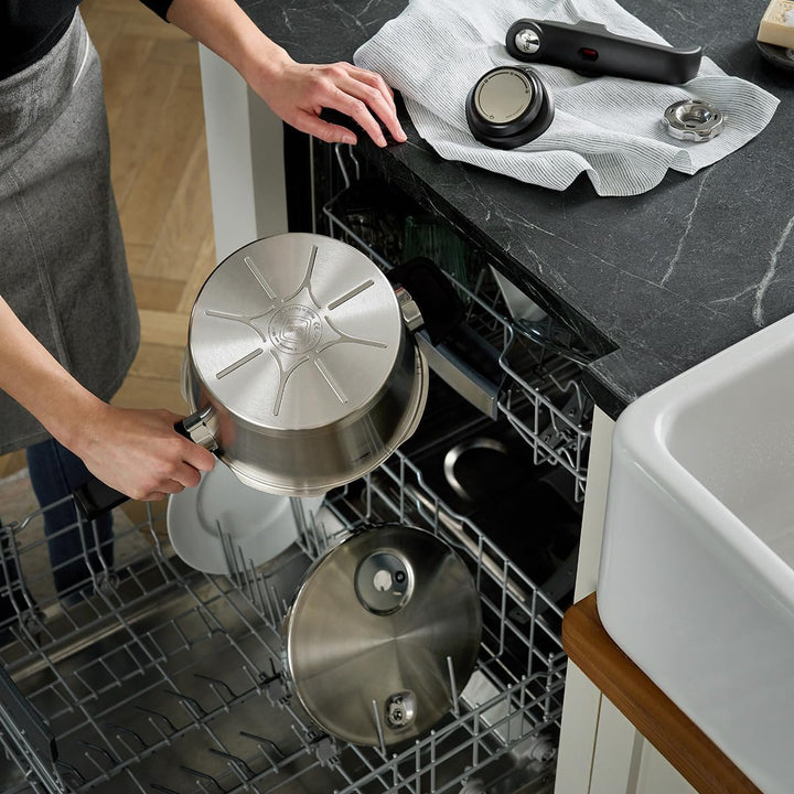 Fissler Vitavit Premium / Schnellkochtopf (8 L, Ø 26 cm) Edelstahl-Dampfkochtopf,4-Garstufen, inkl.