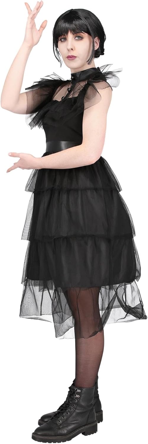 Smiffys Gothic Prom Kostüm für Erwachsene Small (UK 8-10), Small (UK 8-10)