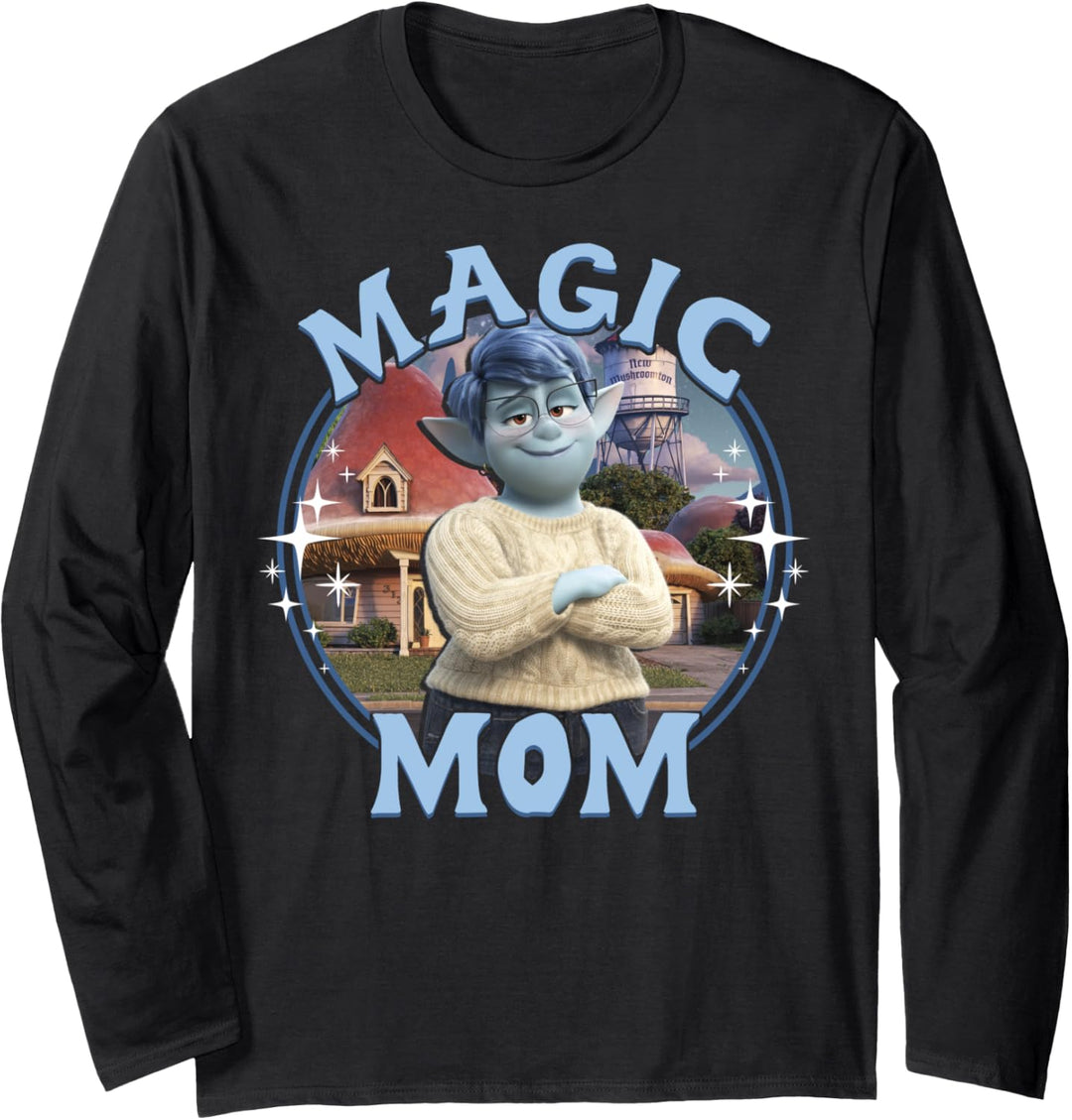 Disney Pixar Onward Laurel Magic Mom Portrait Langarmshirt