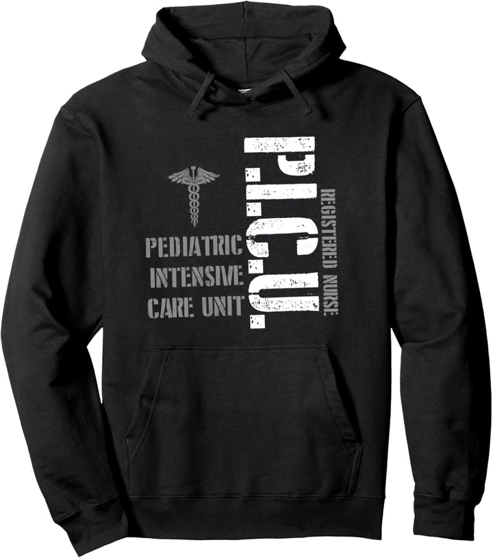 PICU Registered Nurse Intensive Care Unit RN Personal Pullover Hoodie