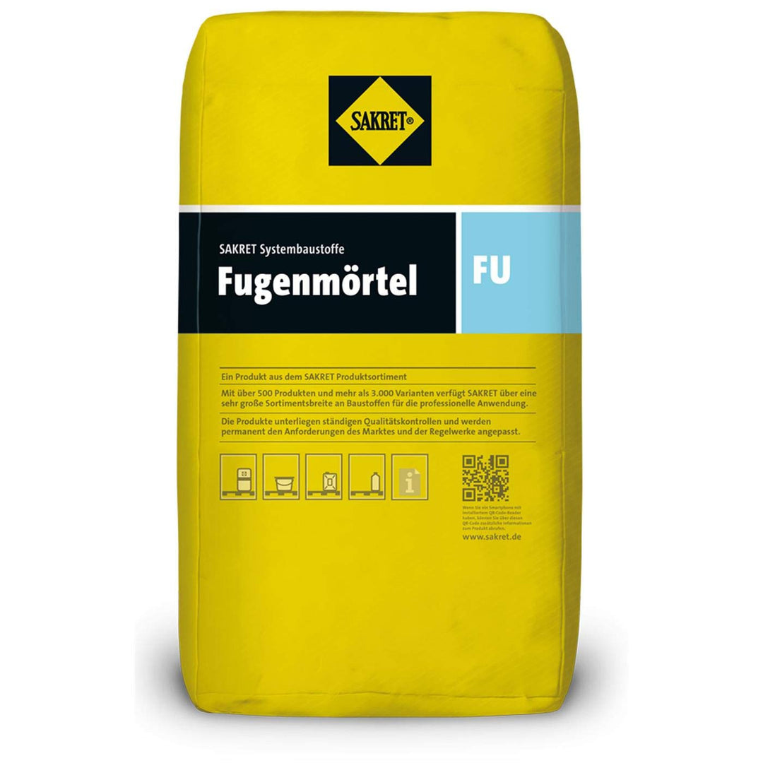 Sakret Fugenmörtel FU #43 zementgrau, 25 kg