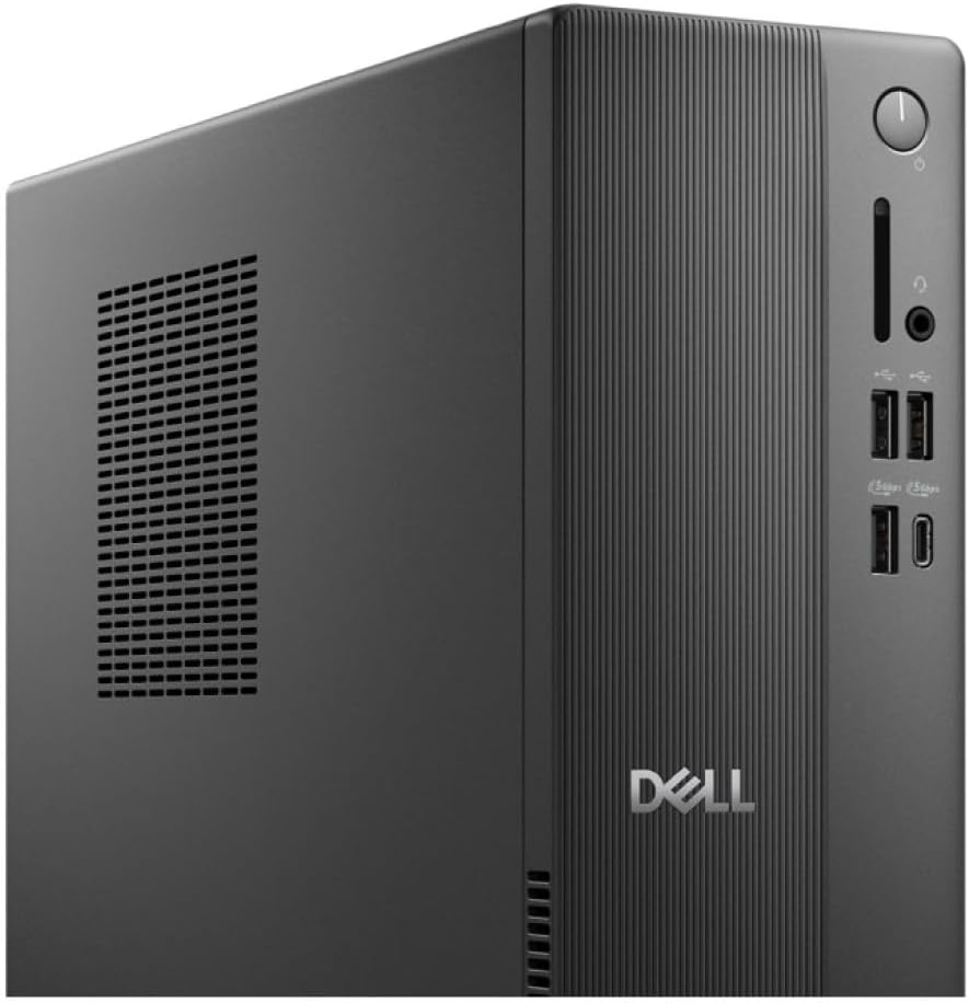 DELL ECS1250 Intel? Core? i5 i5-14400 16 GB DDR5-SDRAM 512 GB SSD Windows 11 Pro Slim PC Schwarz (DE