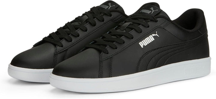 PUMA Herren Smash 3.0 L Sneaker 41 EU Puma Black Puma Black Puma White, 41 EU Puma Black Puma Black