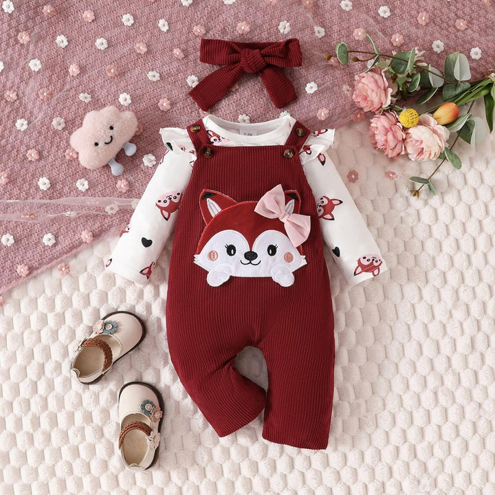 Baby Mädchen Kleidung Floral Tops Body Bär Latzhose Einstellbare Overalls Outfits Set 6-12 Monate Ro
