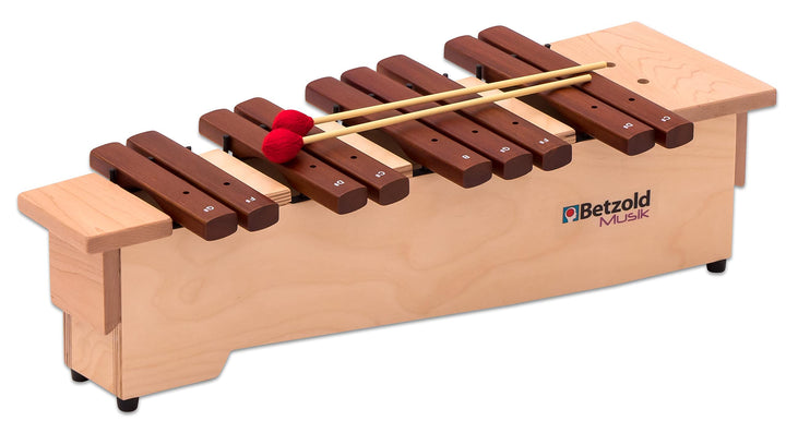 Betzold Musik - Sopran-Xylophon, inkl. Schlägel - Glockenspiel Xylofon