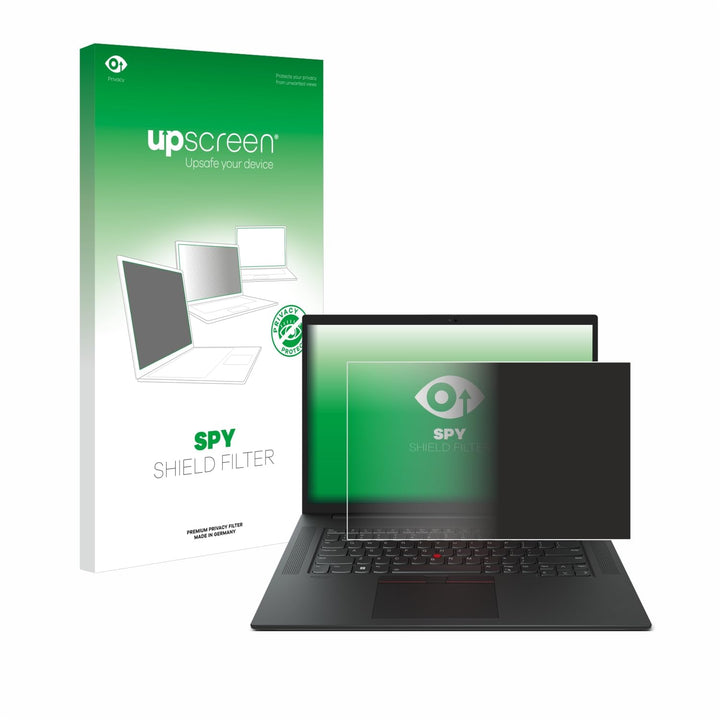 upscreen Blickschutzfilter für Lenovo ThinkPad P1 Gen 6 16"