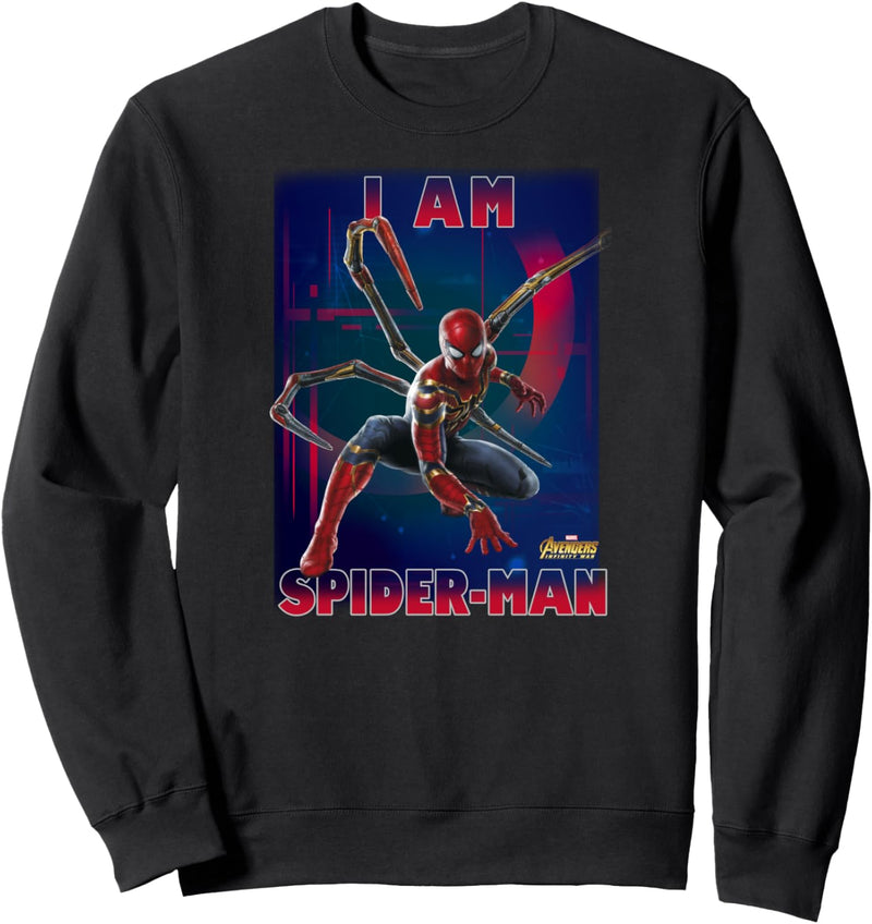 Marvel Avengers: Infinity War I Am Spider-Man Poster Sweatshirt