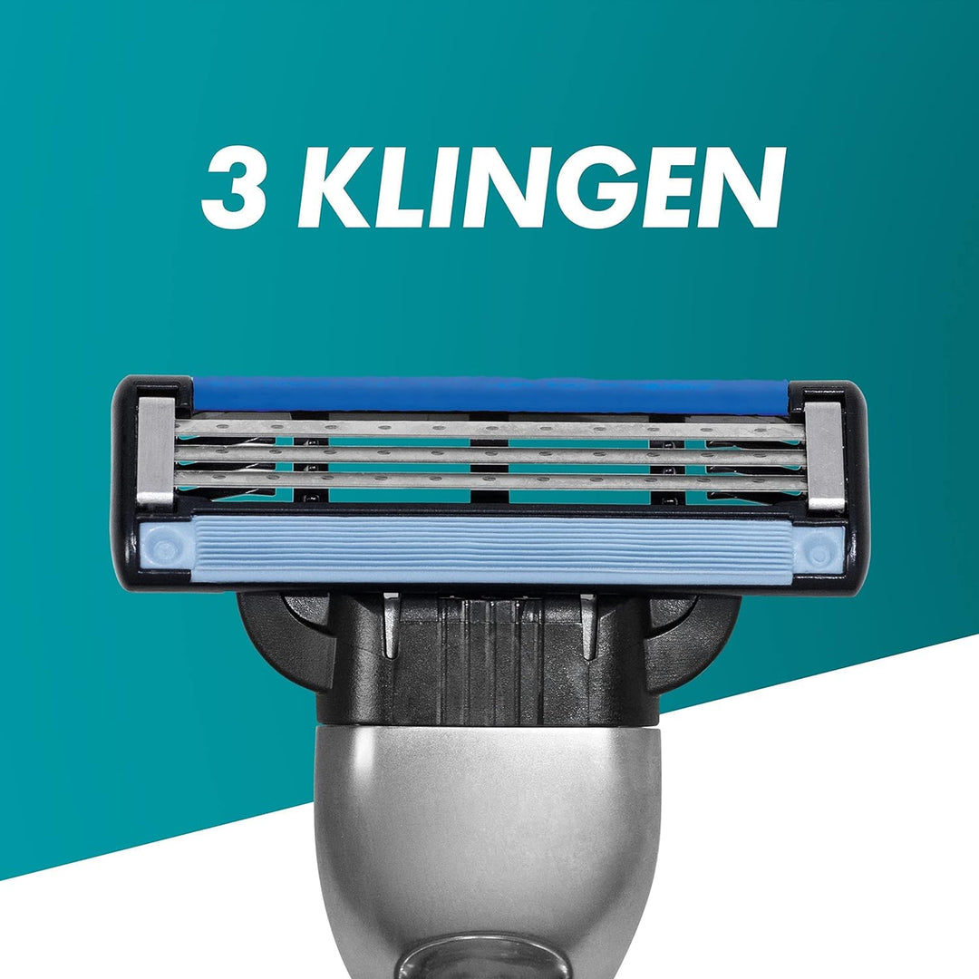 Gillette Mach3 Rasierklingen für Männer, 16 Ersatzklingen 8 Stück (2er Pack), 8 Stück (2er Pack)