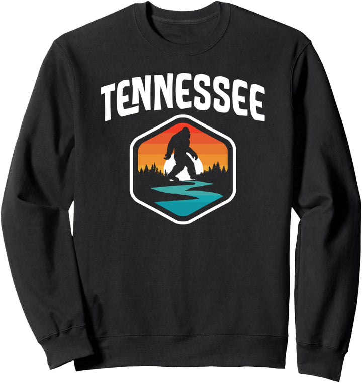 Tennessee Vintage Bigfoot Outdoor & State Pride Nature Sweatshirt