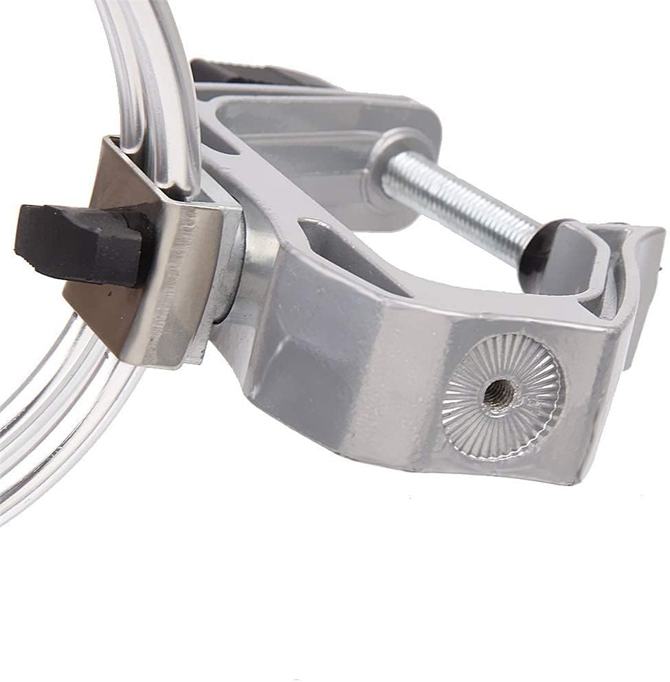 Robuste Halterung für Angelruten aus Aluminiumlegierung, verstellbare Klemme, Angelzubehör (Aluminiu