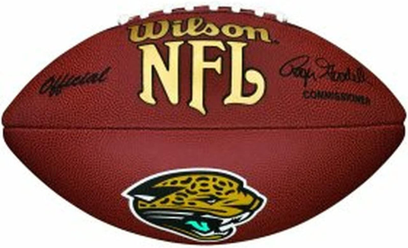 Wilson American Football NFL TEAM LOGO, Offizielle Grösse, Mischleder Einheitsgrösse Jacksonville Ja