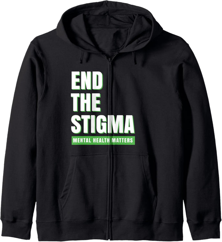Mental Health Matters End The Stigma Awareness Kapuzenjacke