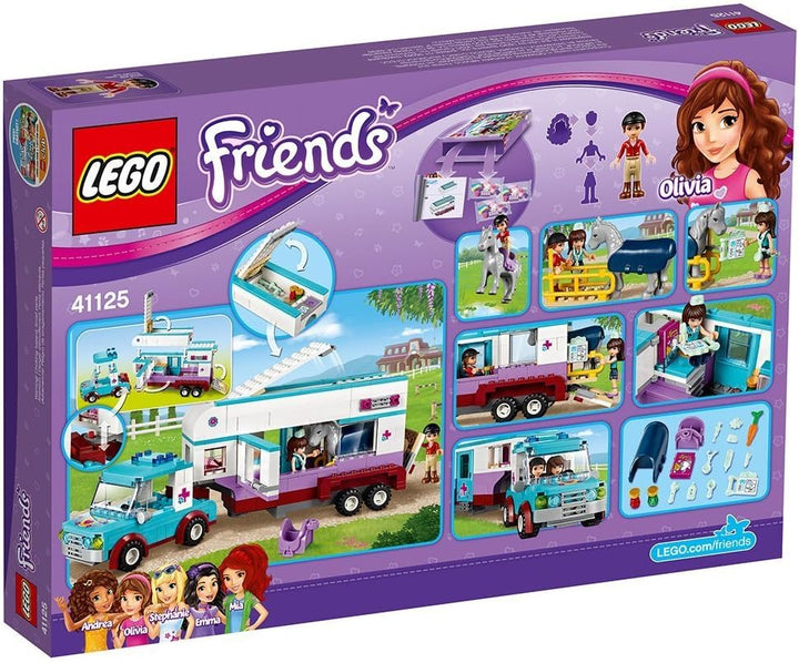 LEGO® Friends 41125 - Pferdeanhänger und Tierärztin Modern, Modern