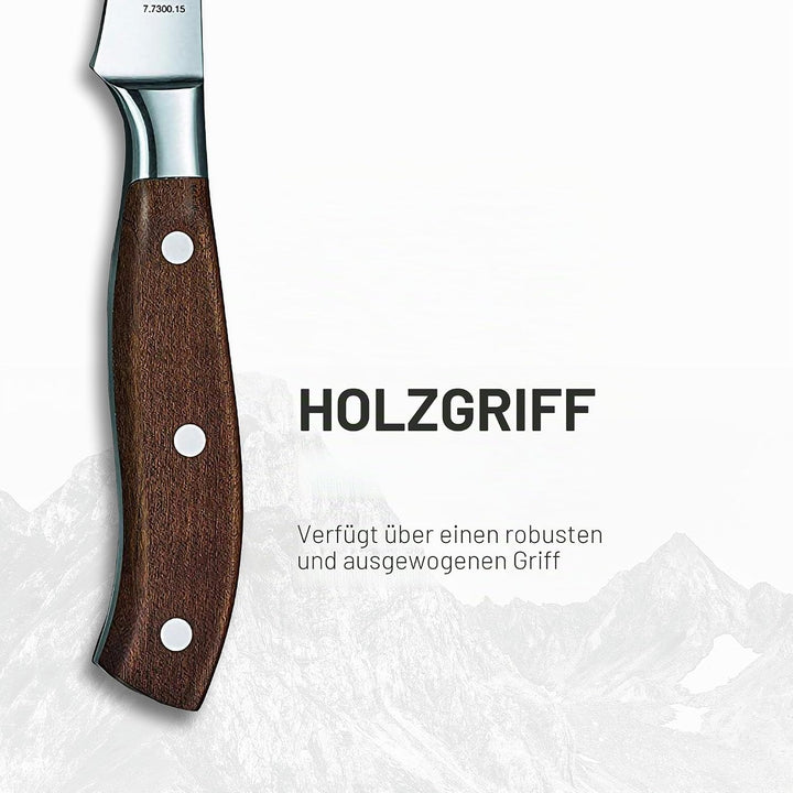 Victorinox, Grand Maître, Profi Ausbeinmesser, Extra Scharfe Klinge, gerader Schliff, 15 cm, Edler H