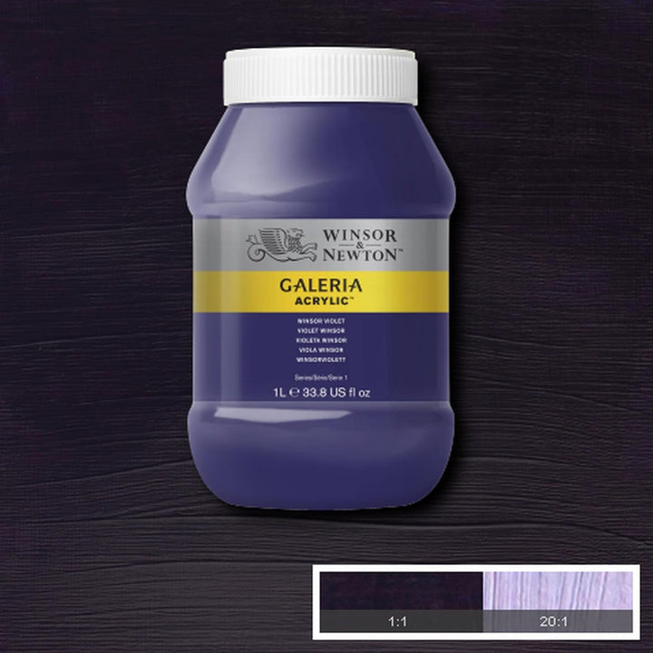 Winsor & Newton 2154728 Galeria Acrylfarbe, hohe Pigmentierung, lichtecht, buttrige Konsistenz, 1000