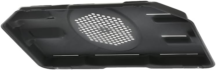Masterpart Backofen-Rückwand Lüftermotor hinten Metall Schutzplatte schwarz passend für Logik Öfen u