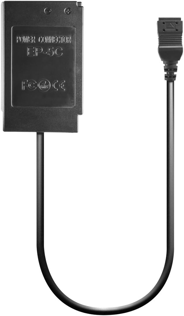 kj-vertrieb Netzteil mit Akkuadapter EP-5C für Nikon 1, 1 J1, 1 J2, 1 J3, 1 S1, CoolPix A, 1 AW1 - e