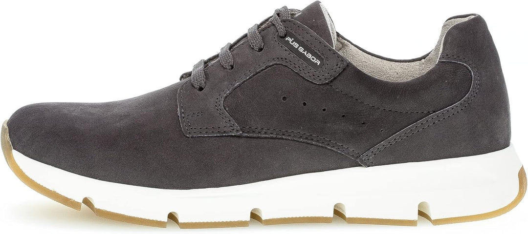 Pius Gabor Herren Sneaker Low,Halbschuhe,zertifiziertes Leder,Wechselfussbett,Superflex Sohle,strass