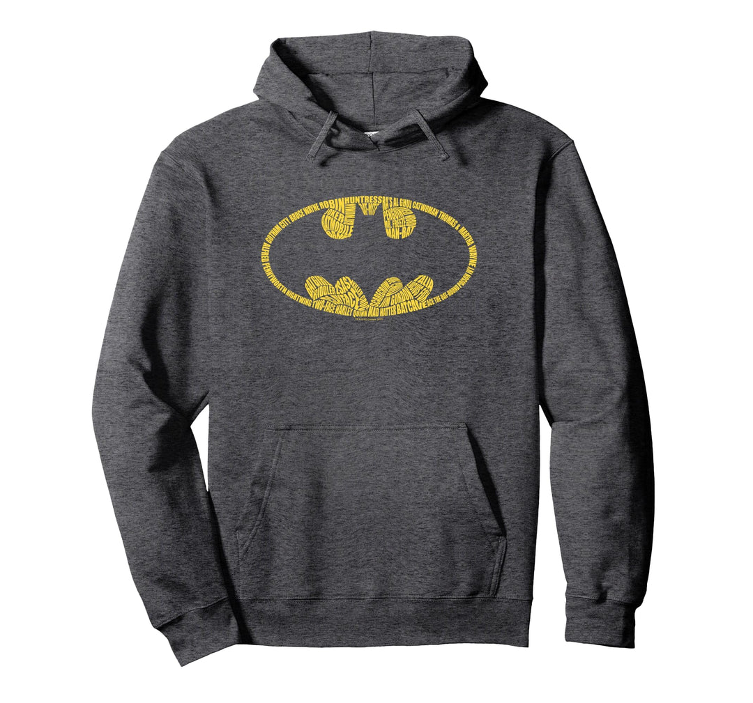 Batman Word Logo Pullover Hoodie