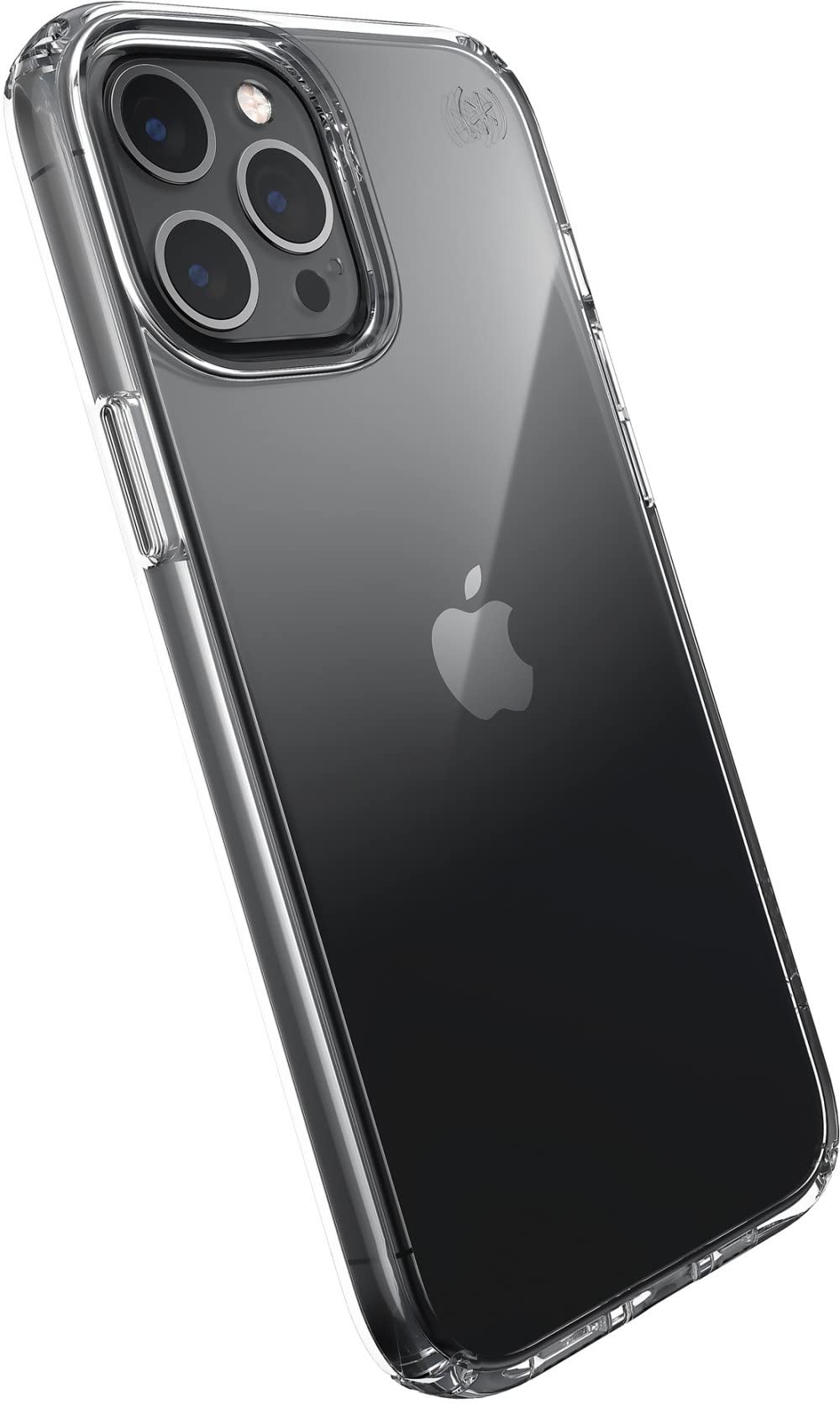 Speck Products Presidio Perfect-Clear iPhone 12 Pro Max Case, Clear/Clear, Clear