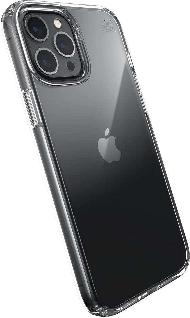 Speck Products Presidio Perfect-Clear iPhone 12 Pro Max Case, Clear/Clear, Clear