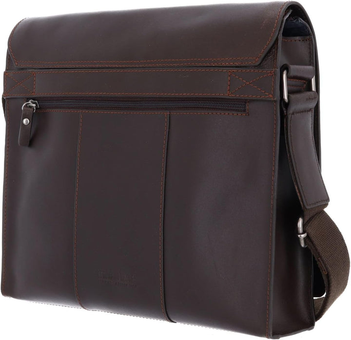 Leonhard Heyden Dakota Umhängetasche M 2 braun Brown, Brown