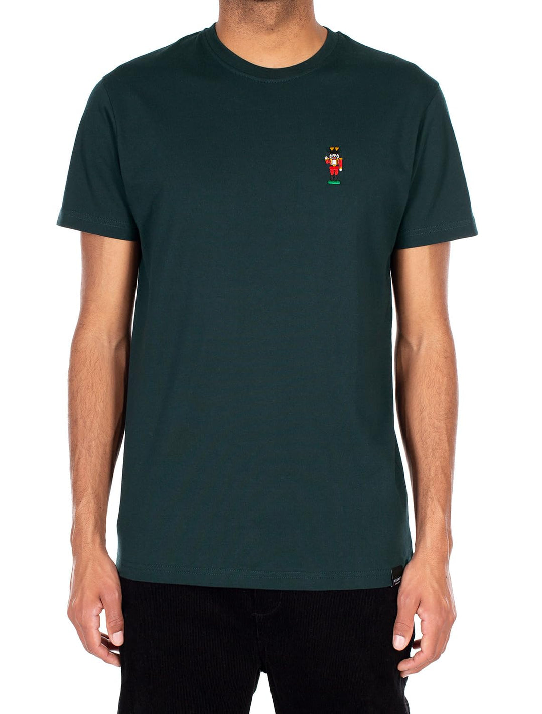 IRIEDAILY T-Shirt Nutcrax Emb, Bio-Baumwolle M Nightforest, M Nightforest