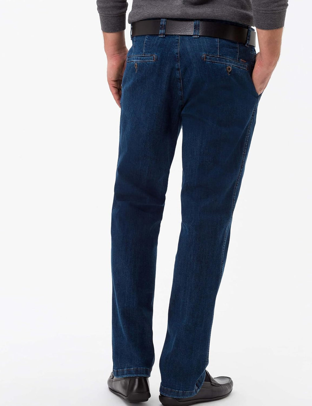 EUREX by Brax Style Jim 316 Herren Flatfronthose Modern Fit 29 Blue Stone, 29 Blue Stone