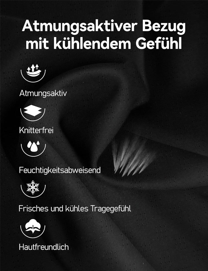 Travel Ease Ergonomisches RückenKissen aus Gel Memory Foam, Lendenkissen für Bürostuhl, Schreibtisch