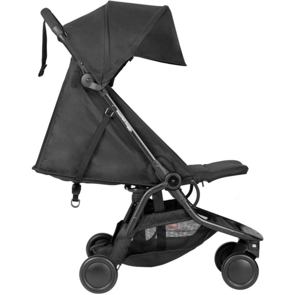 Mountain Buggy Nano V3 (2020+) Kinderwagen in der Farbe black inkl. Reisetasche