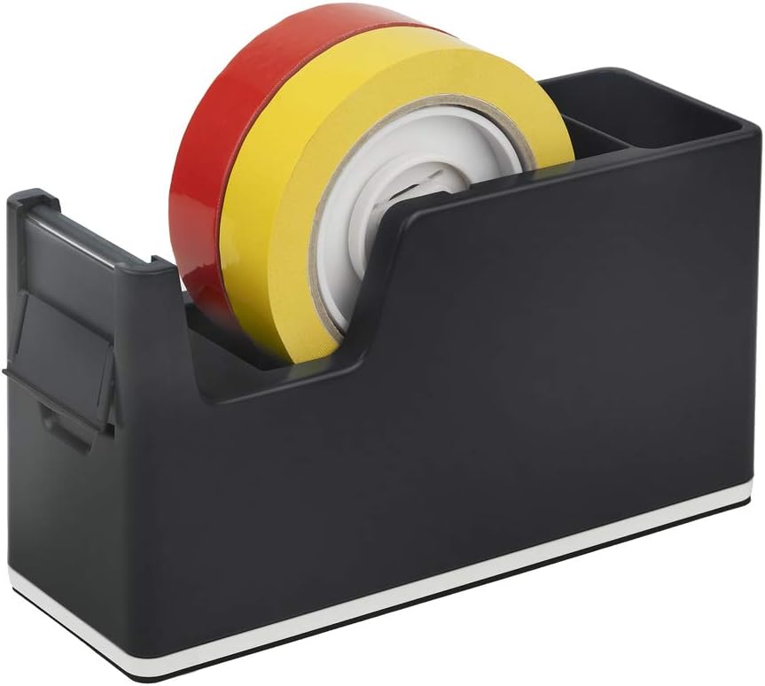 Tischabroller für 2 Rollen Klebeband 25 mm Breite oder für 1 Rolle Packband 50 mm schwer und standfe