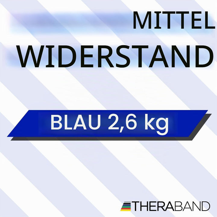 TheraBand Original Fitnessband | Thera-Band Resistance Band für Kraftraining und Abnehmen zuhause od