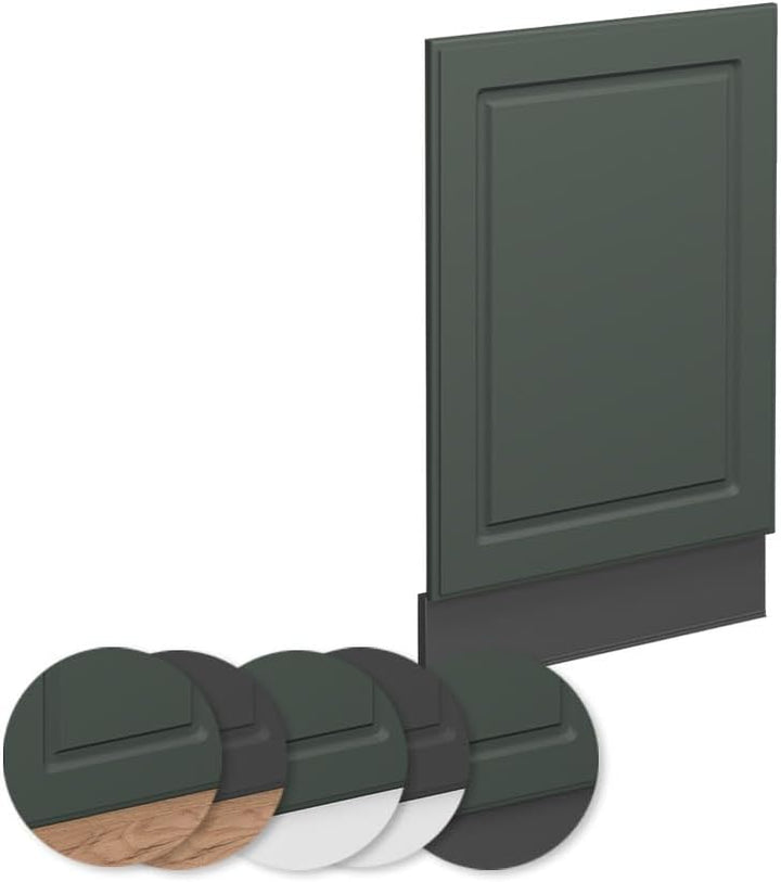 Vicco Frontblende Fame-Line, Grün-Gold Landhaus/Anthrazit, 45 cm ohne Arbeitsplatte Grün-gold Landha