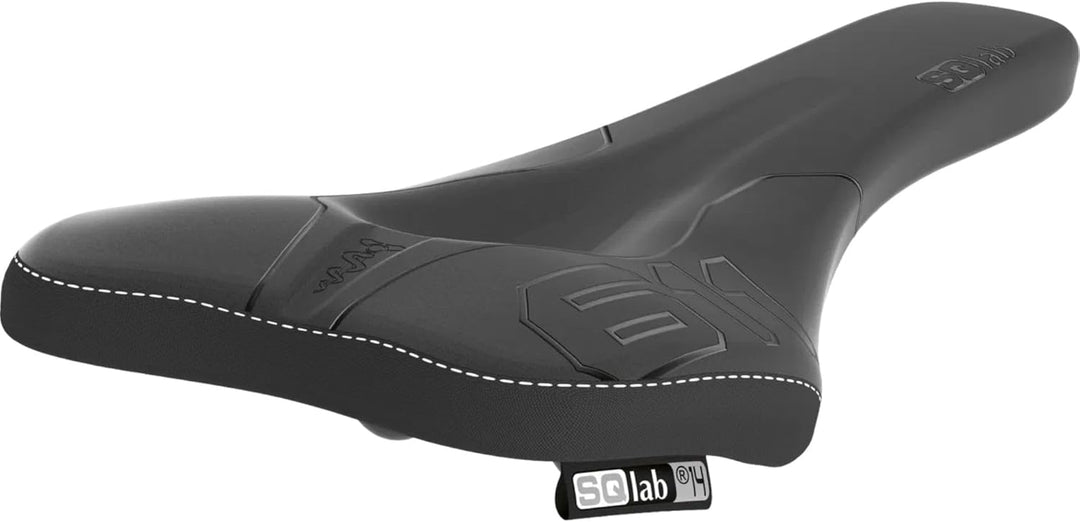 SQlab 611 Ergowave S-Tube, MTB Tech & Trail Fahrradsattel 15 cm Schwarz, 15 cm Schwarz