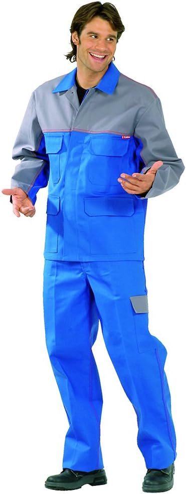 Planam Grösse 106 Herren Major Protect Jacke 1-lagig kornblau grau Modell 5200 Kornblau/Grau 106, Ko